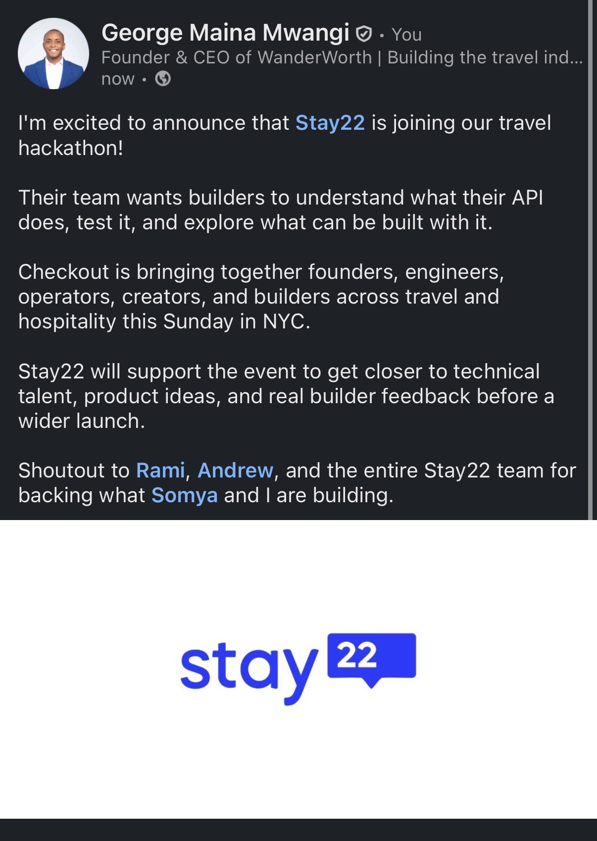 Stay22 Sponsor Activation artifact